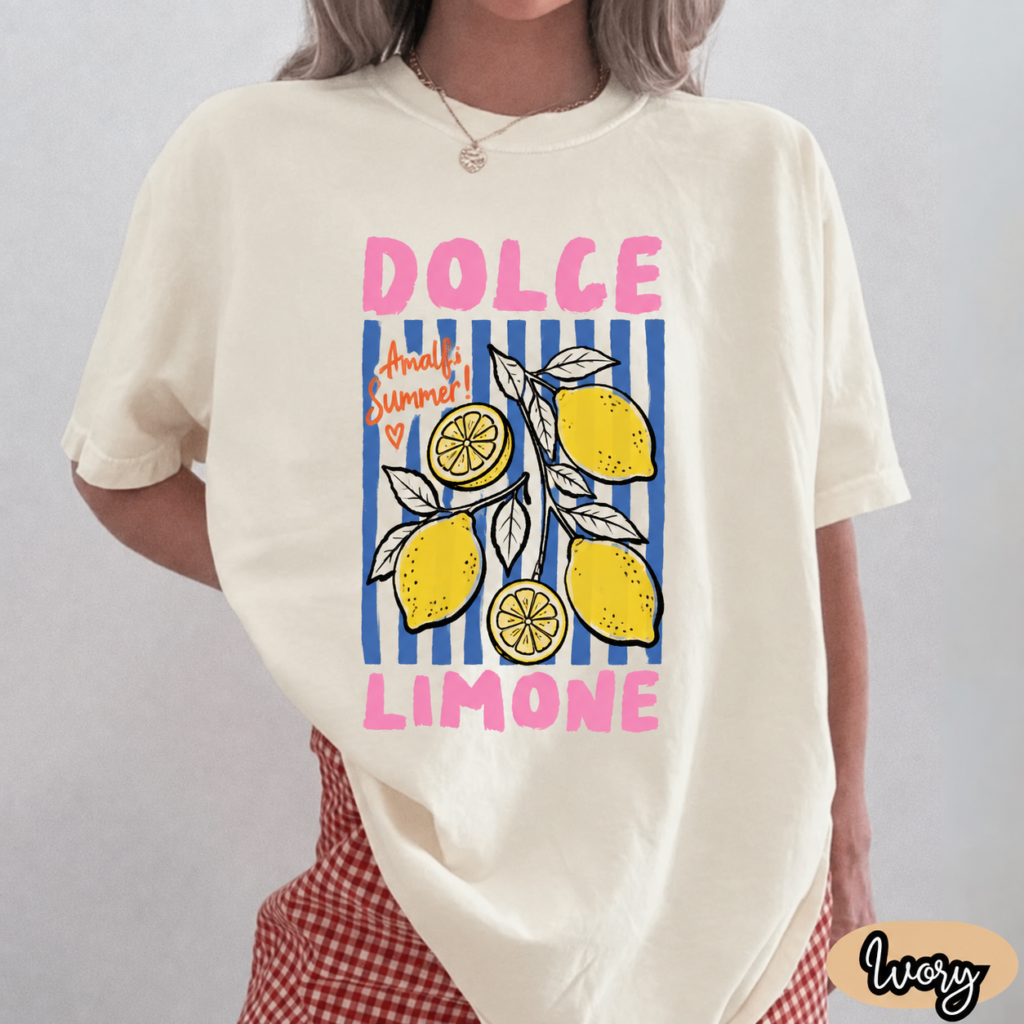 Amalfi Lemon Summer Graphic Tee – Comfort Colors 1717