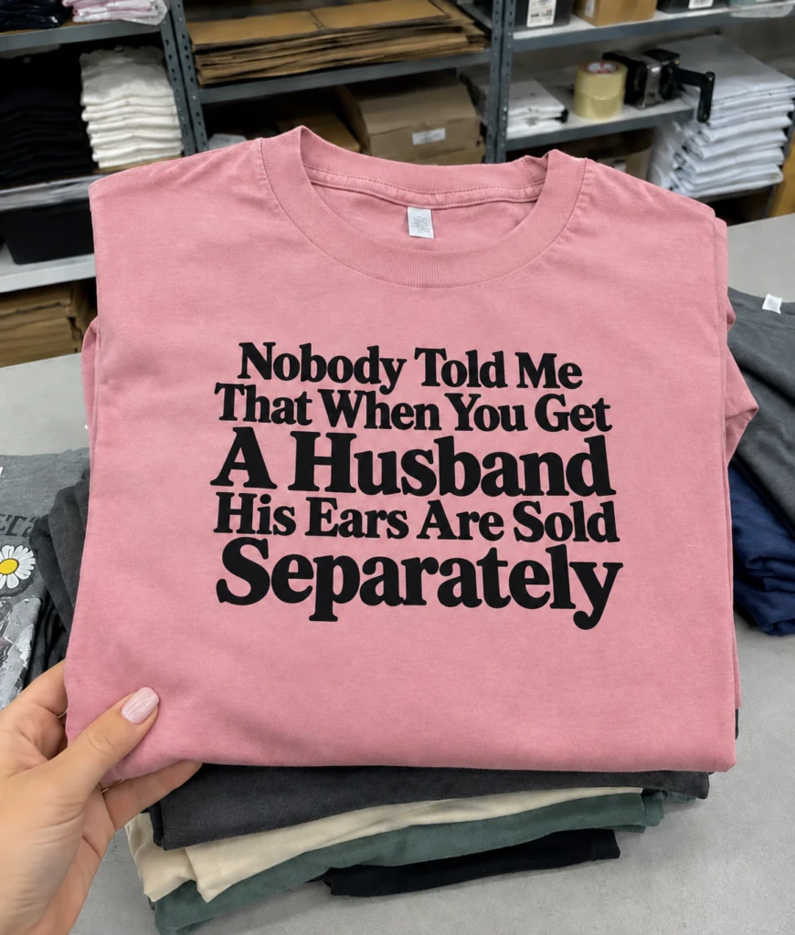3f31593e-ea0b-4efd-933e-8ec2736d209d Nobody Told Me a Husband's Ears Are Sold Separately T-Shirt