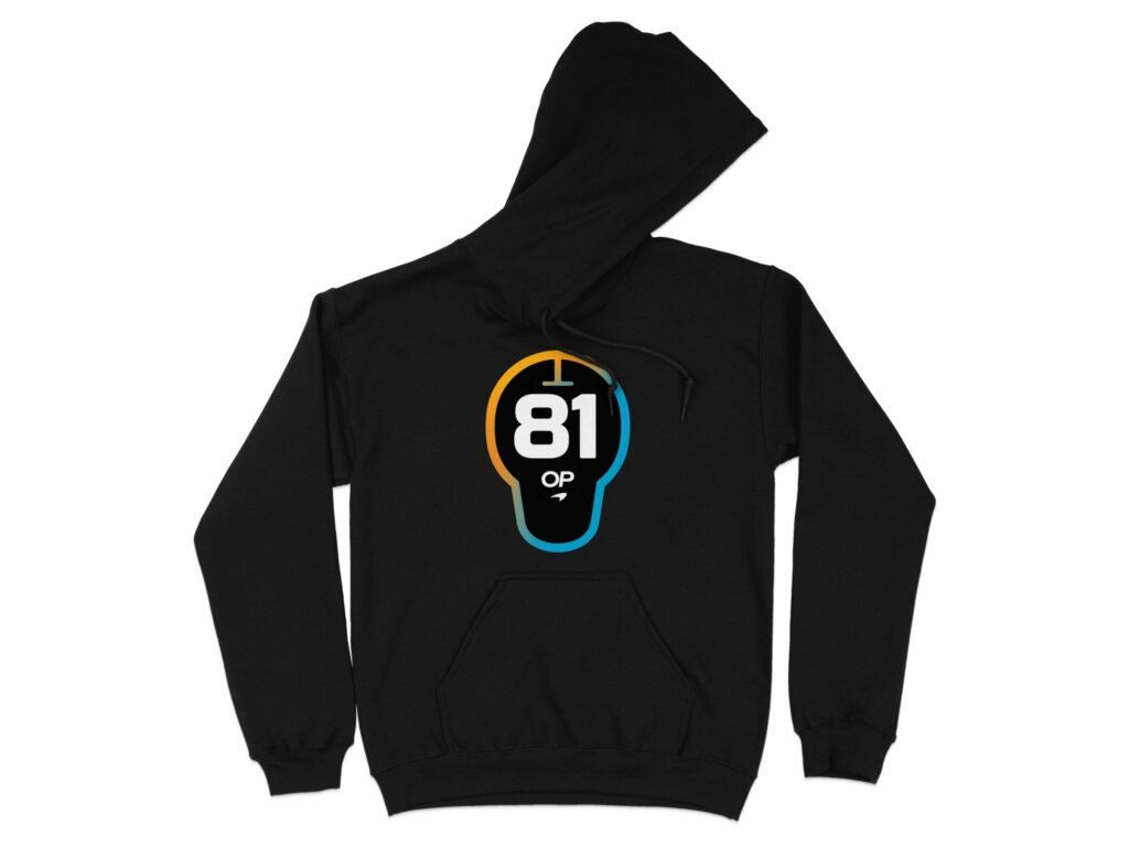 e2b383b5-96be-4135-82c1-3bfd8f6b4812.jpeg Oscar Piastri #81 – McLaren Halo Badge – F1 Fan Hoodie