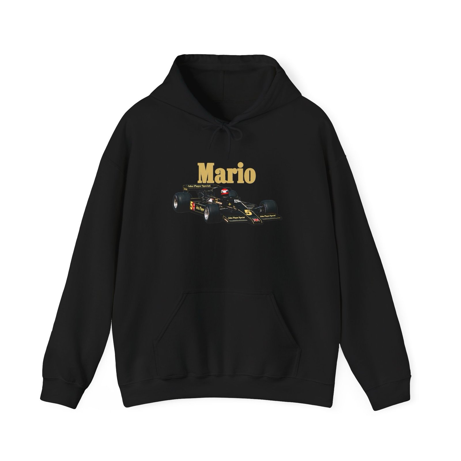 Mario Andretti Vintage Racing Car Unisex Hoodie - Image 6