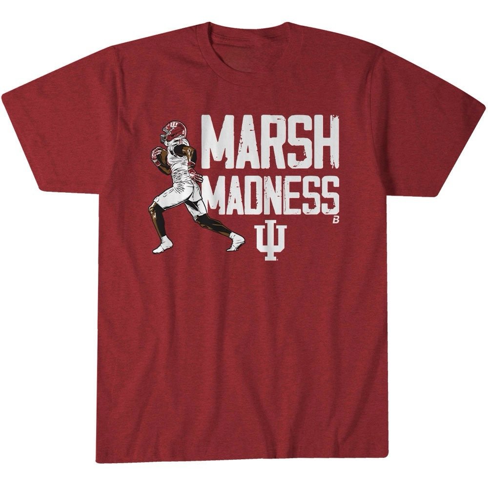 img_4943-2 Marsh Madness Indiana Football Unisex T-Shirt