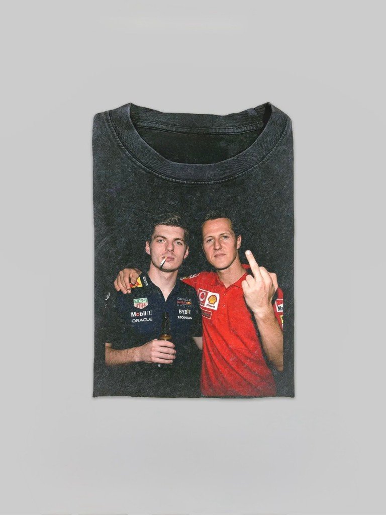 img_5011 Vintage F1 Racing Duo Comfort Colors® 1717 Graphic T-Shirt