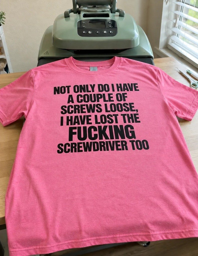 img_5170-3 I'm Missing A Few Screws And Lost The Fucking Screwdriver T-Shirt