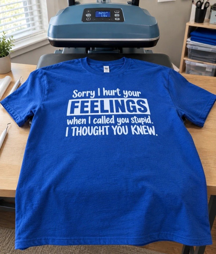 img_5195-2 Sorry I Hurt Your Feelings I Thought You Knew – Funny Sarcastic Unisex T-Shirt